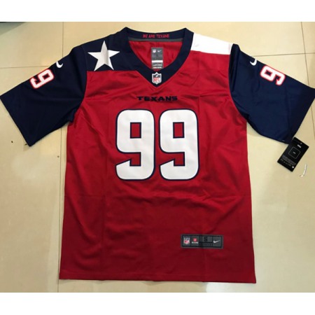 Men's Houston Texans #99 J.J. Watt Red Special Edition Stitched NFL Jersey