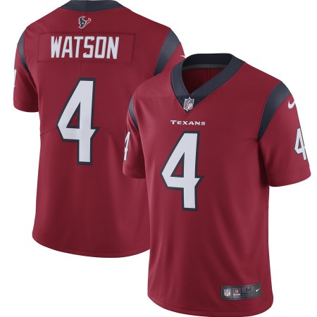 Men's Houston Texans #4 Deshaun Watson 2019 Red Vapor Untouchable Limited Stitched NFL Jersey