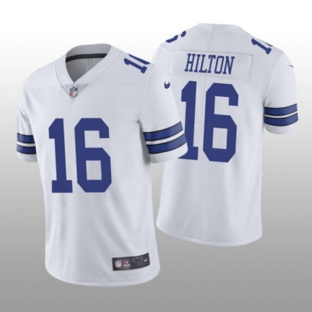 Men's Indianapolis Colts #16 T.Y. Hilton White Vapor Untouchable Stitched Jersey