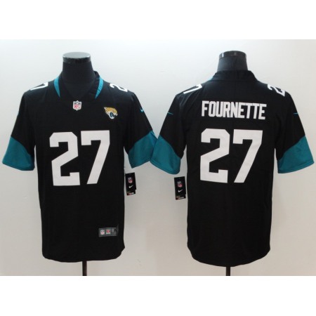Men's NFL Jacksonville Jaguars #27 Leonard Fournette Black New 2018 Vapor Untouchable Limited Stitched Jersey