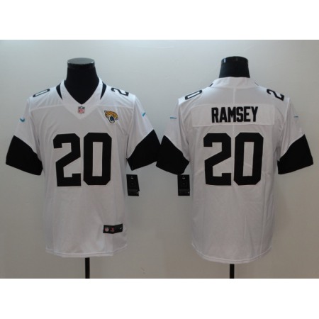 Men's NFL Jacksonville Jaguars #20 Jalen Ramsey White New 2018 Vapor Untouchable Limited Stitched Jersey