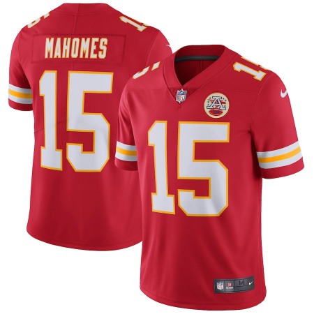 Men's Kansas City Chiefs #15 Patrick Mahomes Red Vapor Untouchable Limited Stitched NFL Jersey