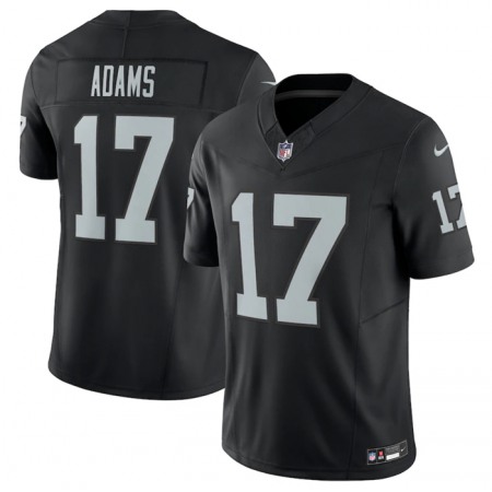 Men's Las Vegas Raiders #17 Davante Adams Black 2023 F.U.S.E Vapor Untouchable Stitched Football Jersey