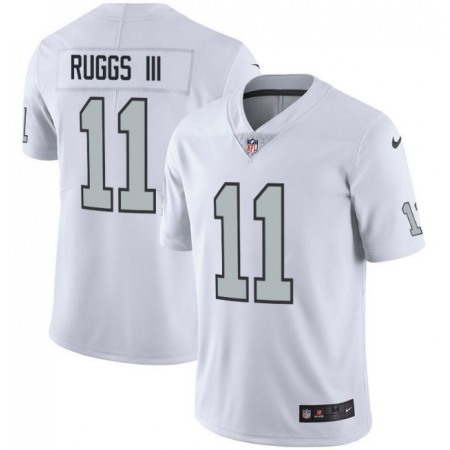 Men's Oakland Raiders #11 Henry Ruggs III White Color Rush Limited Stitched Jersey