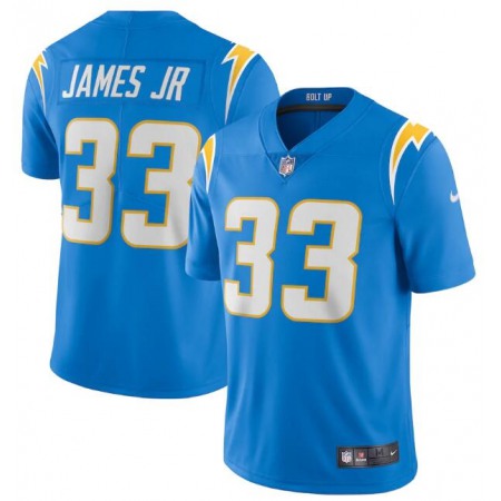 Men's Los Angeles Chargers #33 Derwin James JR 2020 Blue Vapor Untouchable Limited Stitched NFL Jersey