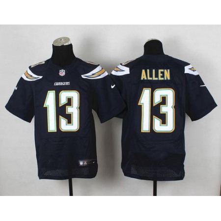 Nike Chargers #13 Keenan Allen Navy Blue Team Color Men's Stitched NFL New Elite Jersey