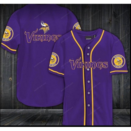 Men's Minnesota Vikings Purple Stitched Jersey
