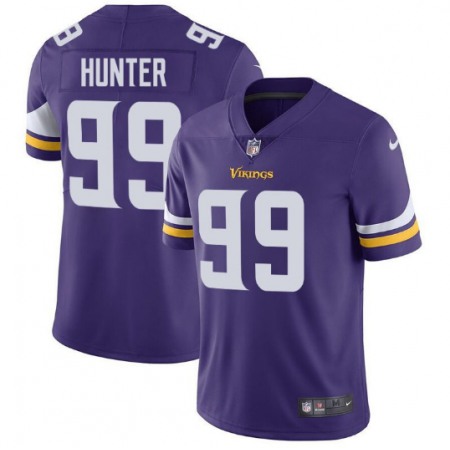 Men's Minnesota Vikings #99 Danielle Hunter Purple Vapor Untouchable Limited NFL Stitched Jersey