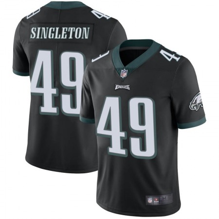 Men's Philadelphia Eagles #49 Alex Singleton Black Vapor Untouchable Limited Stitched Jersey