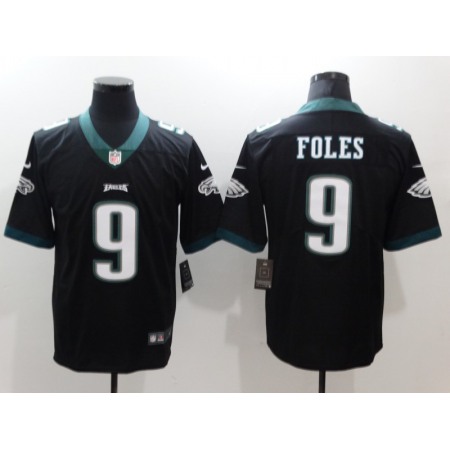 Men's Philadelphia Eagles #9 Nick Foles Black Vapor Untouchable Limited Stitched NFL Jersey