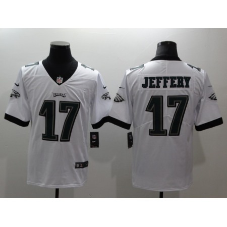 Men's Philadelphia Eagles #17 Alshon Jeffery White Vapor Untouchable Limited Stitched NFL Jersey