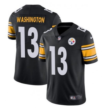 Men's Pittsburgh Steelers #13 James Washington Black 2019 Vapor Untouchable Limited Stitched NFL Jersey