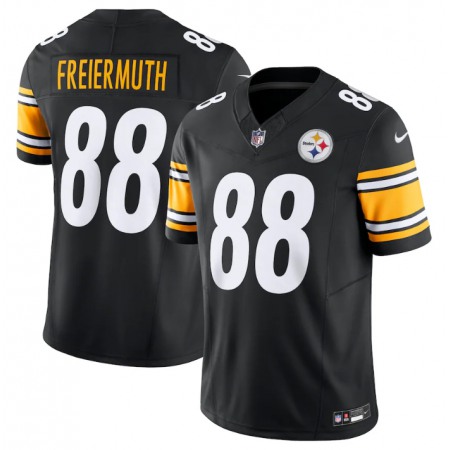 Men's Pittsburgh Steelers #88 Pat Freiermuth Black 2023 F.U.S.E. Vapor Untouchable Limited Jersey