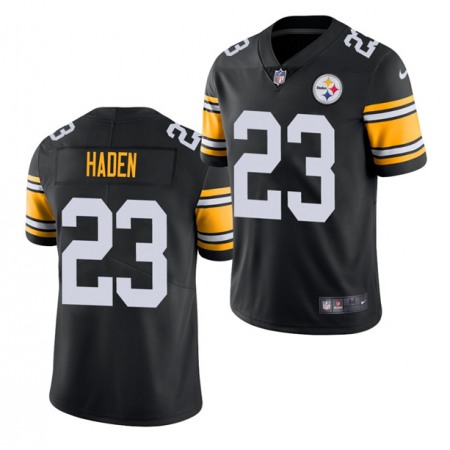 Men's Pittsburgh Steelers #23 Joe Haden Black Limited Stitched Jersey