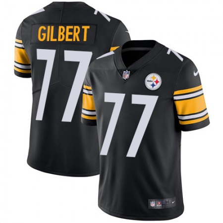 Men's Pittsburgh Steelers #77 Marcus Gilbert Black Vapor Untouchable Limited Stitched NFL Jersey