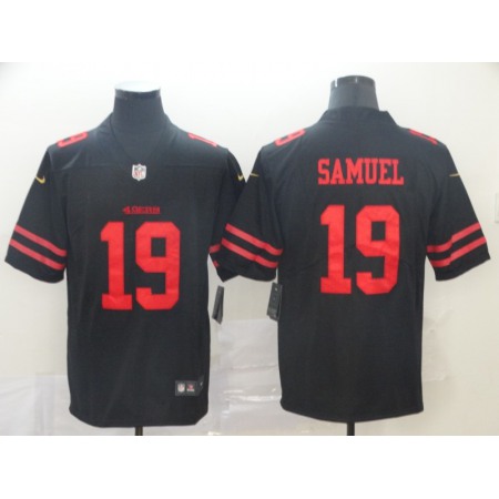 Men's San Francisco 49ers #19 Deebo Samuel Black Vapor Untouchable Limited Stitched NFL Jersey