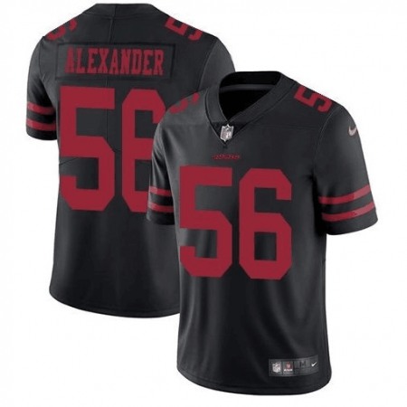 Men's San Francisco 49ers #56 Kwon Alexander Black Vapor Untouchable Limited Stitched NFL Jersey