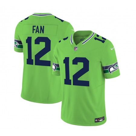 Men's Seattle Seahawks #12 Fan 2023 F.U.S.E. Green Limited Stitched Football Jersey