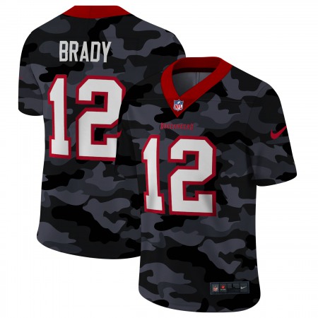 Men's Tampa Bay Buccaneers #12 Tom Brady 2020 Camo Limited Stitched Jersey