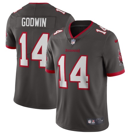 Men's Tampa Bay Buccaneers #14 Chris Godwin New Grey Vapor Untouchable Limited NFL Stitched Jersey