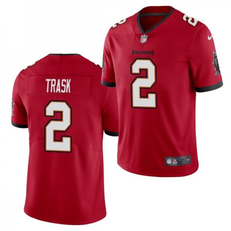 Men's Tampa Bay Buccaneers #2 Kyle Trask 2021 NFL Draft Red Vapor Untouchable Limited Stitched Jersey