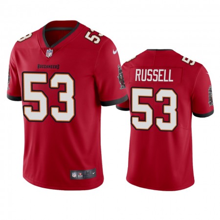 Men's Tampa Bay Buccaneers #53 Chapelle Russell New Red Vapor Untouchable Limited Stitched Jersey