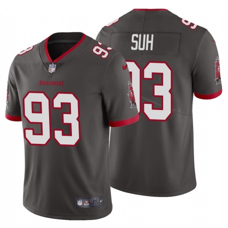 Men's Tampa Bay Buccaneers #93 Ndamukong Suh New Grey Vapor Untouchable Limited Stitched Jersey