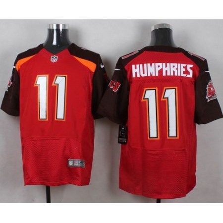 Nike Buccaneers #11 Adam Humphries Red Team Color Men's Stitched NFL New Elite Jersey