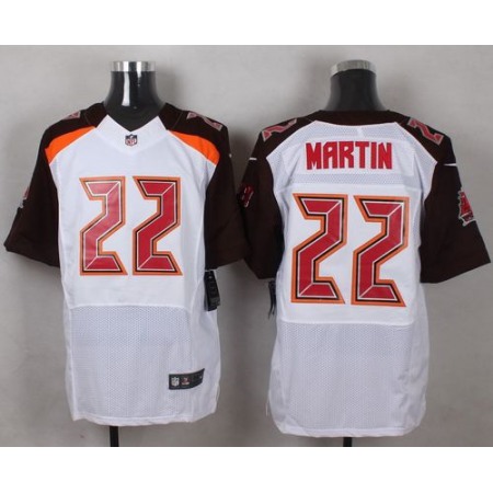 Nike Buccaneers #22 Doug Martin White Men's Stitched NFL New Elite Jersey