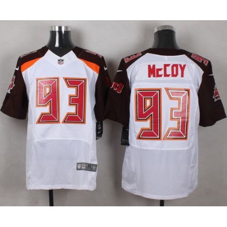 Nike Buccaneers #93 Gerald McCoy White Men's Stitched NFL New Elite Jersey