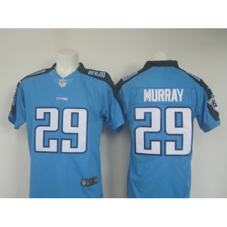 Men's Nike Titans #29 DeMarco Murray Light Blue Limited Rush Stitched NFL Jersey