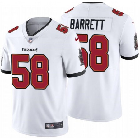 Men's Tampa Bay Buccaneers #58 Shaquil Barrett New White Vapor Untouchable Limited Stitched NFL Jersey