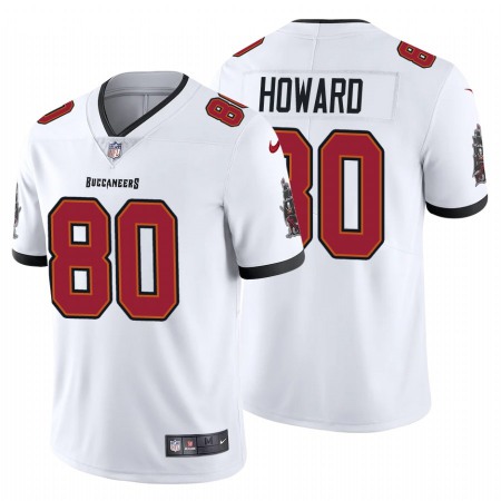 Men's Tampa Bay Buccaneers #80 O.J. Howard New White Vapor Untouchable Limited Stitched NFL Jersey