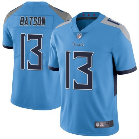 Men's Tennessee Titans #13 Cameron Batson Blue Vapor Untouchable Stitched Jersey