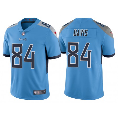 Men's Tennessee Titans #84 Corey Davis Blue Vapor Untouchable Stitched Jersey