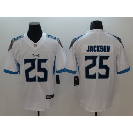 Men's NFL Tennessee Titans #25 Adoree' Jackson White New 2018 Vapor Untouchable Limited Stitched Jersey