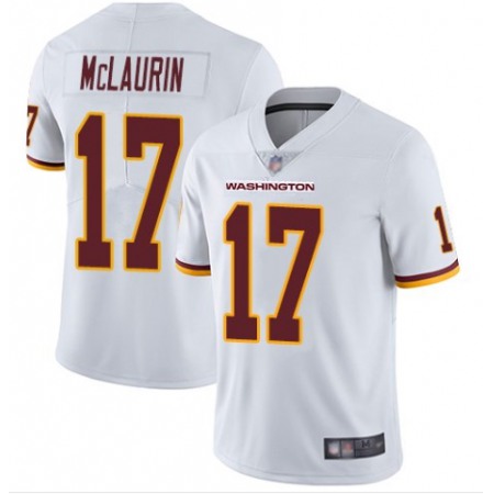 Men's Washington Football Team #17 Terry McLaurin White Vapor Untouchable Limited Stitched Jersey