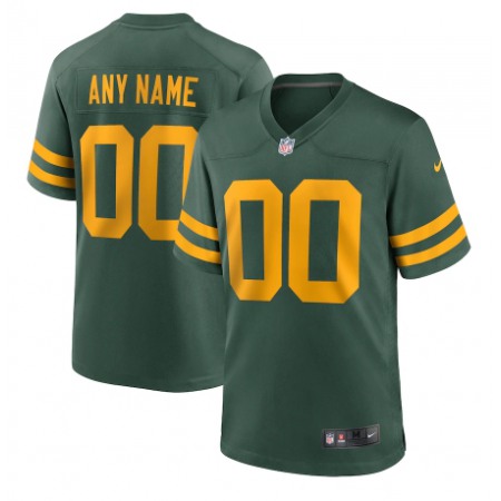 Men's Green Bay Packers ACTIVE PLAYER Custom 2021 Green Stitched Jersey