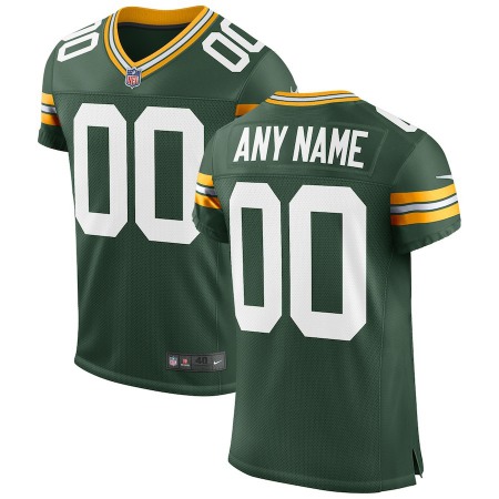 Men's Green Bay Packers Green Vapor Untouchable Custom Elite NFL Stitched Jersey