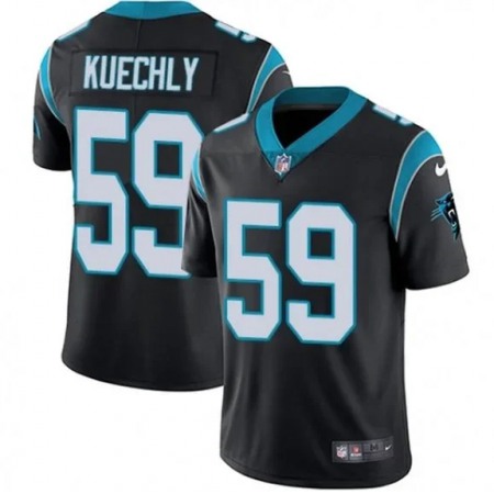 Youth Carolina Panthers #59 Luke Kuechly Black Vapor Untouchable Limited Stitched NFL Jersey