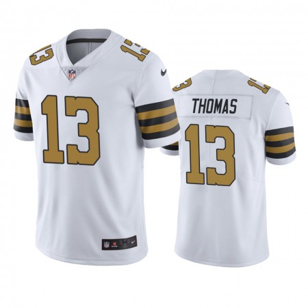Youth New Orleans Saints #13 Michael Thomas White Limited Rush Stitched NFL Jersey