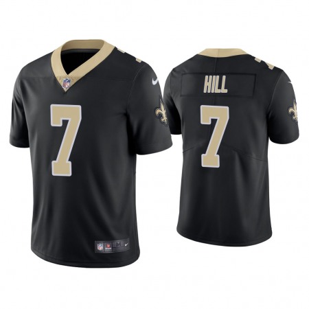 Youth New Orleans Saints #7 Taysom Hill Black Vapor Untouchable Limited Stitched Jersey