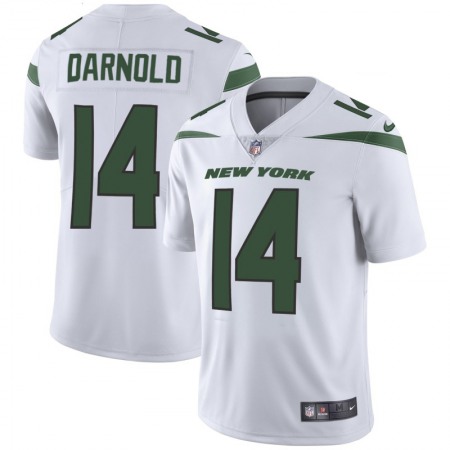 Youth New York Jets #14 Sam Darnold White Vapor Untouchable Limited Stitched NFL Jersey