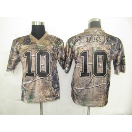 Eagles #10 DeSean Jackson Camouflage Stitched Realtree Collection Youth NFL Jersey