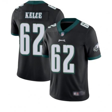 Youth Philadelphia Eagles #62 Jason Kelce Black Vapor Untouchable Limited Stitched Football Jersey