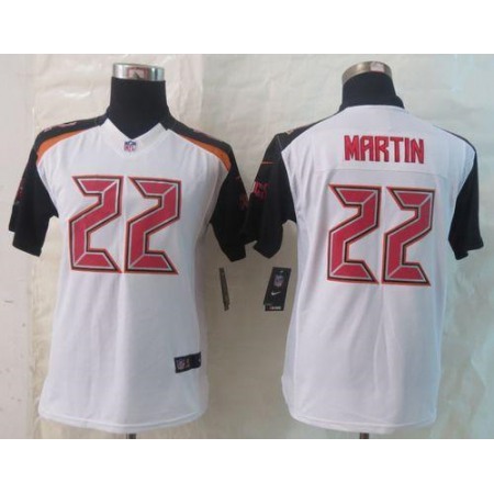 Nike Buccaneers #22 Doug Martin White Youth Stitched NFL New Limited Jersey