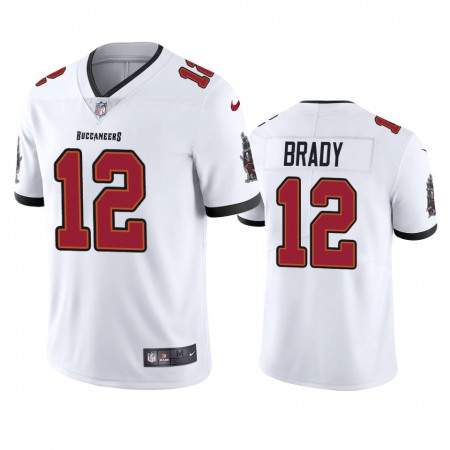 Youth Tampa Bay Buccaneers #12 Tom Brady New White Vapor Untouchable Limited Stitched NFL Jersey