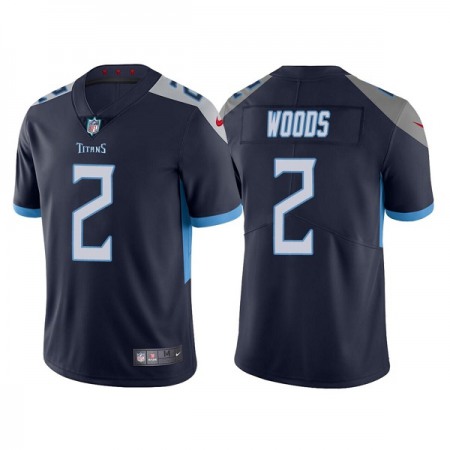Youth Tennessee Titans #2 Robert Woods Navy Vapor Untouchable Limited Stitched Jersey