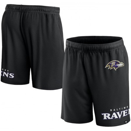 Men's Baltimore Ravens Black Shorts