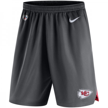 Men's Kansas City Chiefs Nike Charcoal Knit Performance Shorts